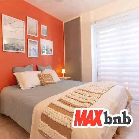 Maxbnb - Mourillon - 90m De La - T2 45m2 - Parking Public Gratuit 800m-1300 Places Apartment *